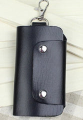 6 Colors Keys holder Organizer Manager leather Buckle key wallet case
