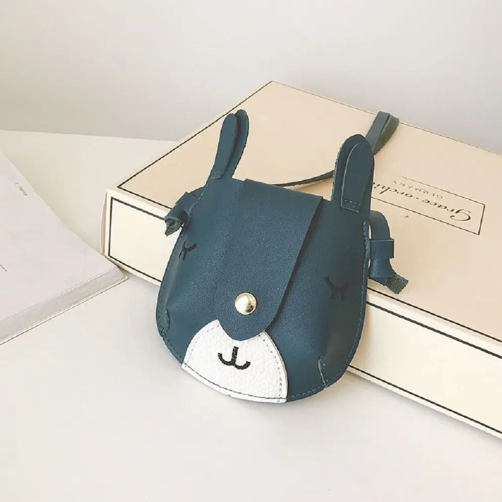 6 Colors Kids Lovely Bags Mini Crossbody Bag Rabbit PU Handbag