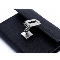 Cow Leather Short Wallet Women's Folding Multi-card Capacity Zero Wallet