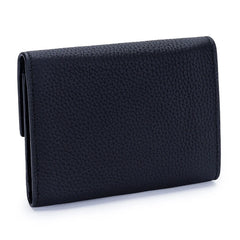 Cow Leather Short Wallet Women's Folding Multi-card Capacity Zero Wallet
