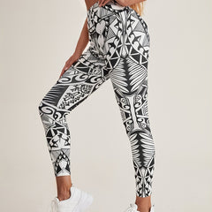 High Stretch Digital Print Yoga Leggings