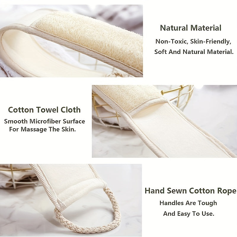 Natural Loofah Exfoliating Body Scrubber