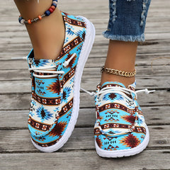 Comfortable Walking Shoes Lightweight Low Top Travel Sport Flat Shoes