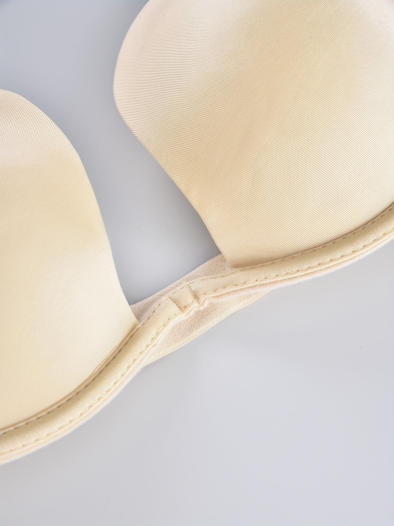 Solid Push Up Bra Comfy & Breathable Women's Lingerie