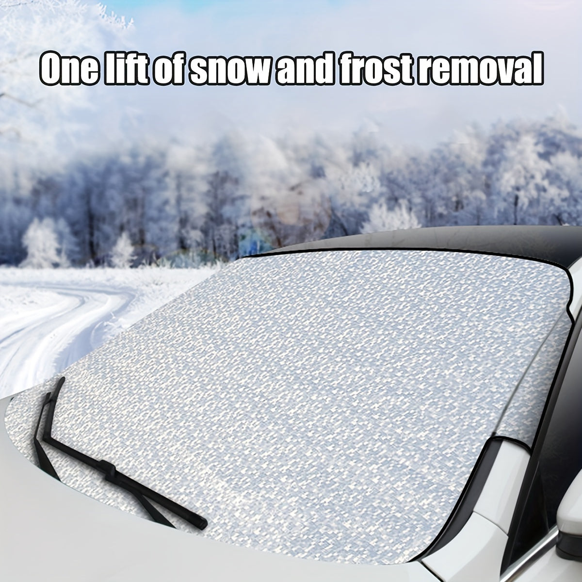 Car Windshield Pad Sunshade Frostproof Aluminum Plated Front Windshield