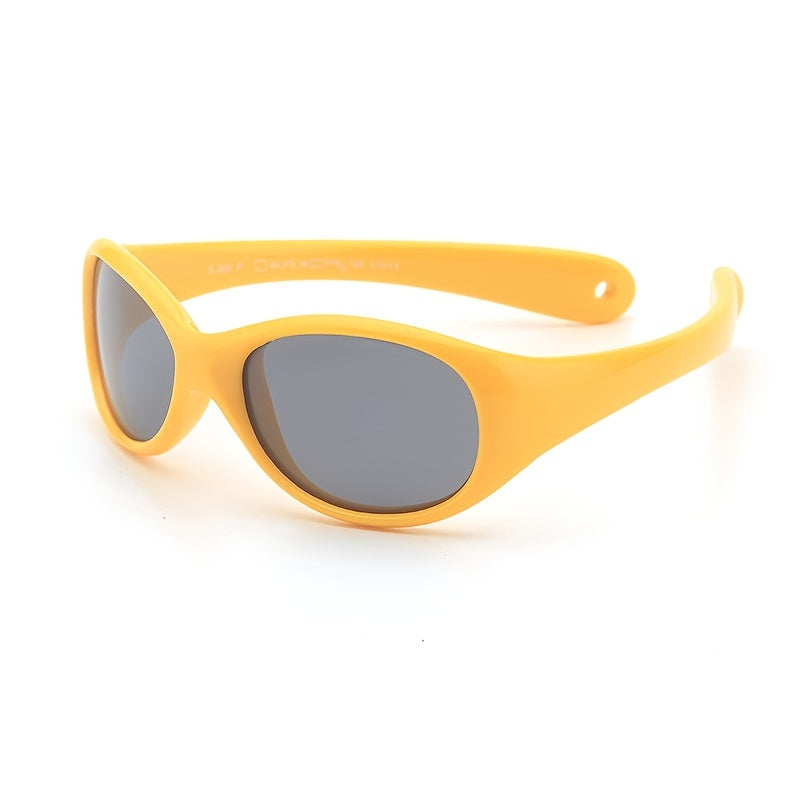 Girls' Polarized Sunglasses Silicone Sunshade Glasses