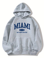 Kangaroo Pocket Hoodie Casual Long Sleeve Drawstring Hoodies Sweatshirt
