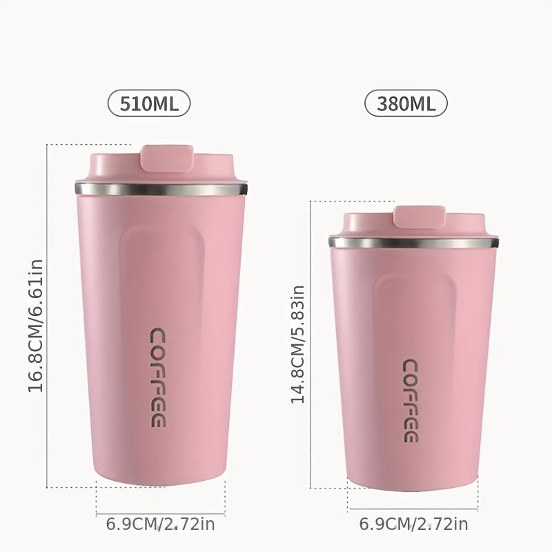 Airay Stainless Steel Coffee Cup Insulated Leakproof Portable Fashionable