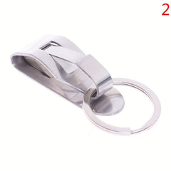 Stainless Steel Keychain Quick Release Key Snap Holder