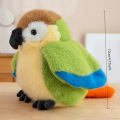 1pc 72inch Parrot Plush Toy Soft Polyester Stuffed Animal Realistic Home Decor