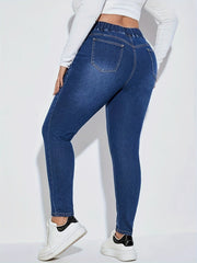 High Rise Stretch Skinny Jeans
