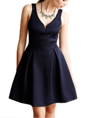 Princess Pompom Mini Bridesmaid Dress V neck Dinner Gowns