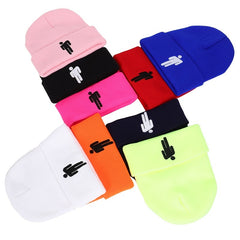 Stretch Knit Beanie Hip Hop Hat For Girl