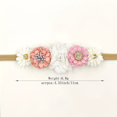 Soft Flower Headband for Baby Girls