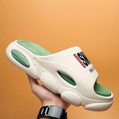 Letter Pattern Thick Sole Sandals for Women