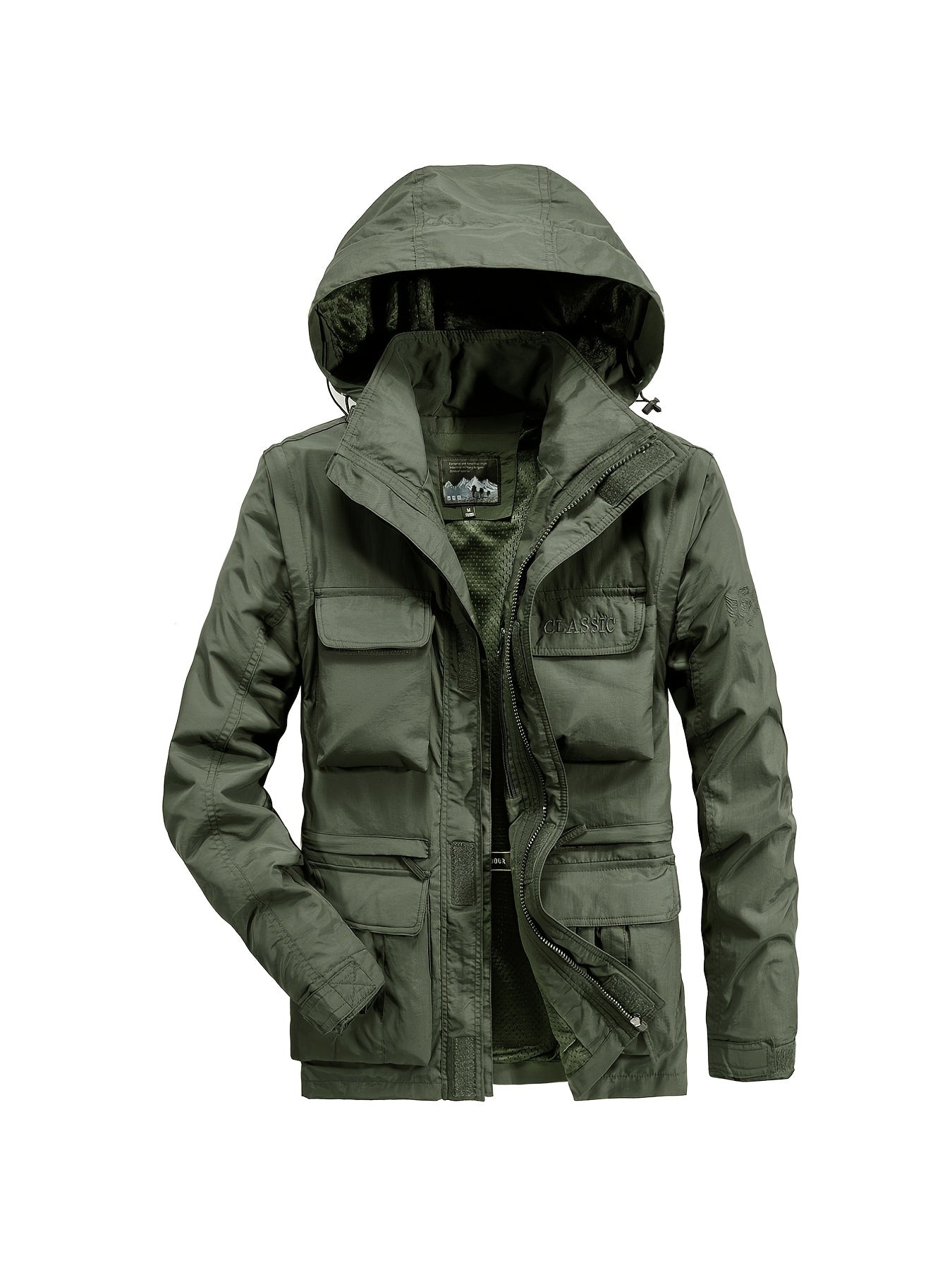 Men's Outdoor Windproof Waterproof Windbreaker Jacket