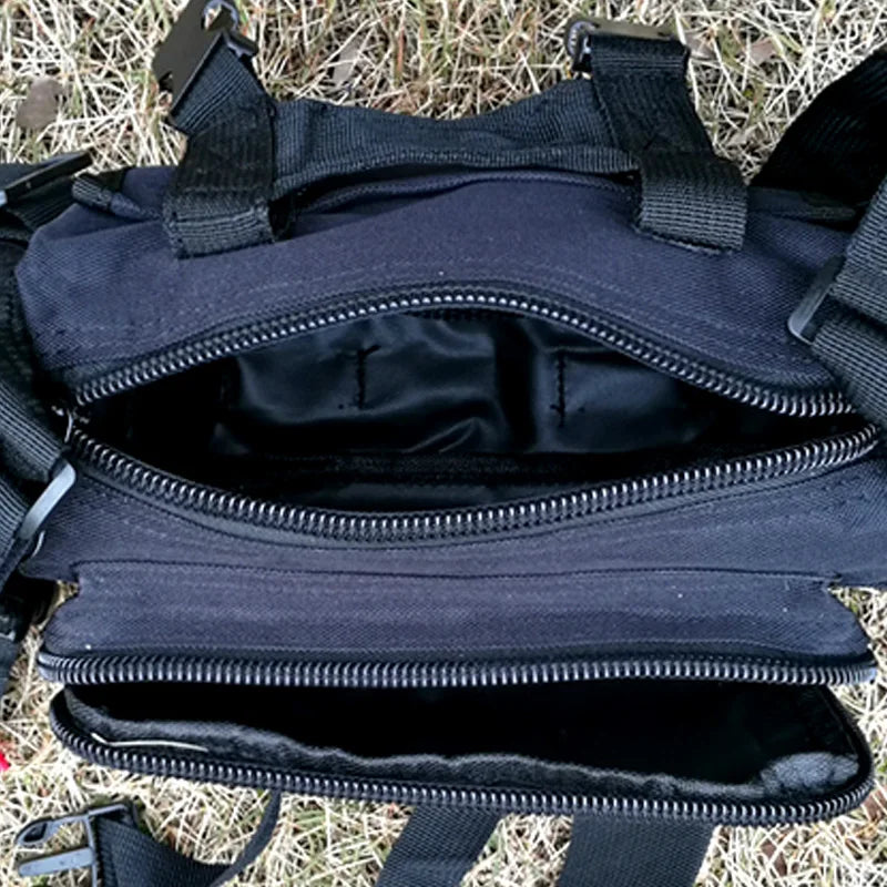 600D Encrypted Nylon Waist Bag Waterproof Pouch Camera Bag