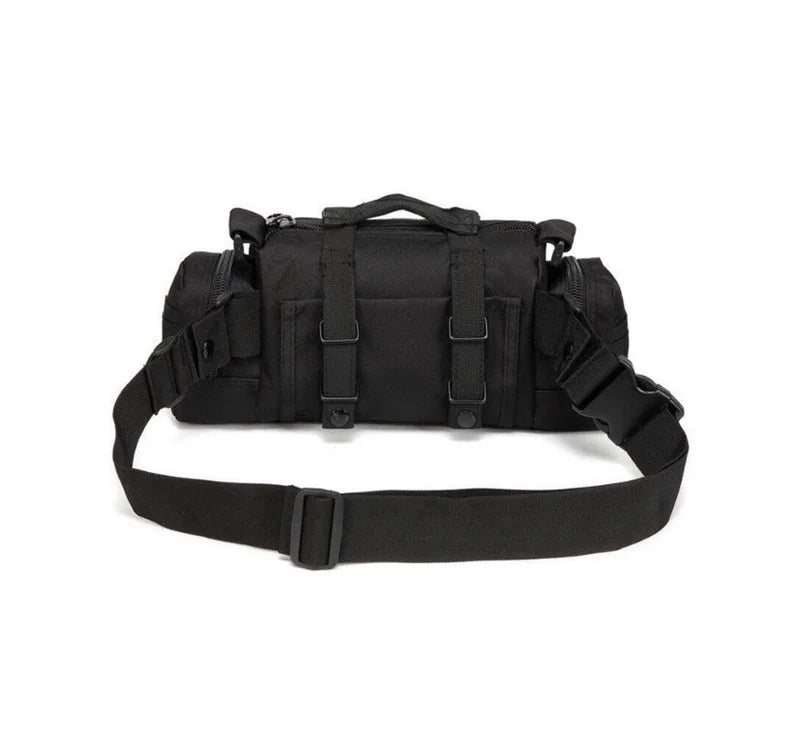 600D Encrypted Nylon Waist Bag Waterproof Pouch Camera Bag