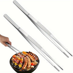 Stainless Steel Food Tongs Kitchen Gadgets Barbecue Accessory