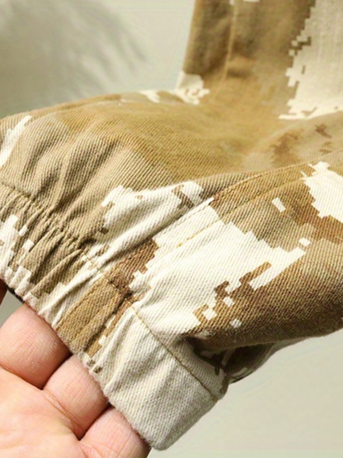 Boys Camo Long Pants for Spring/Autumn