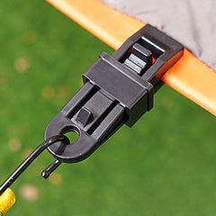 2pcs Heavy Duty Tent Clamps Outdoor Camping Tarp Awning Canopy Clip