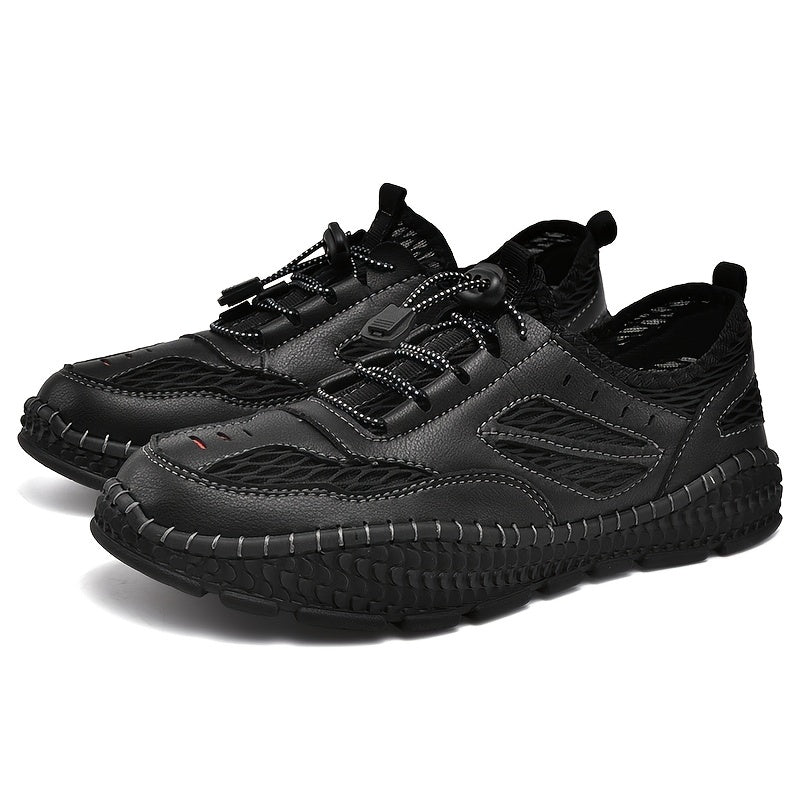 EXSHERO Men's Summer Casual Platform Shoes Outdoor Sneakers