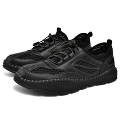EXSHERO Men's Summer Casual Platform Shoes Outdoor Sneakers