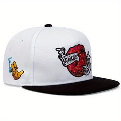 Men's Donut Pattern Casual Baseball Cap Hip Hop Sunscreen Hat