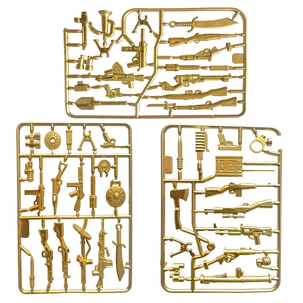 Golden Weapon Accessories Set for Ages 18