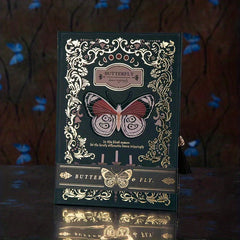 Gothic Style Butterfly Retro Notebook Subject