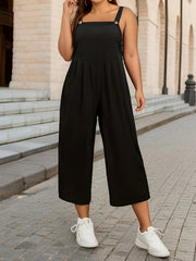 Wide Leg Cami Overall Jumpsuit