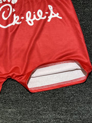 Letter Print Skinny Biker Shorts for Women