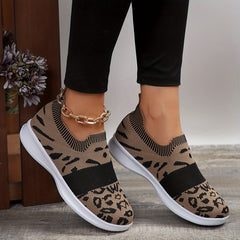 Women's Comfort Road Running Shoes Slip-On Mesh Lightweight Non-Slip Sneakers