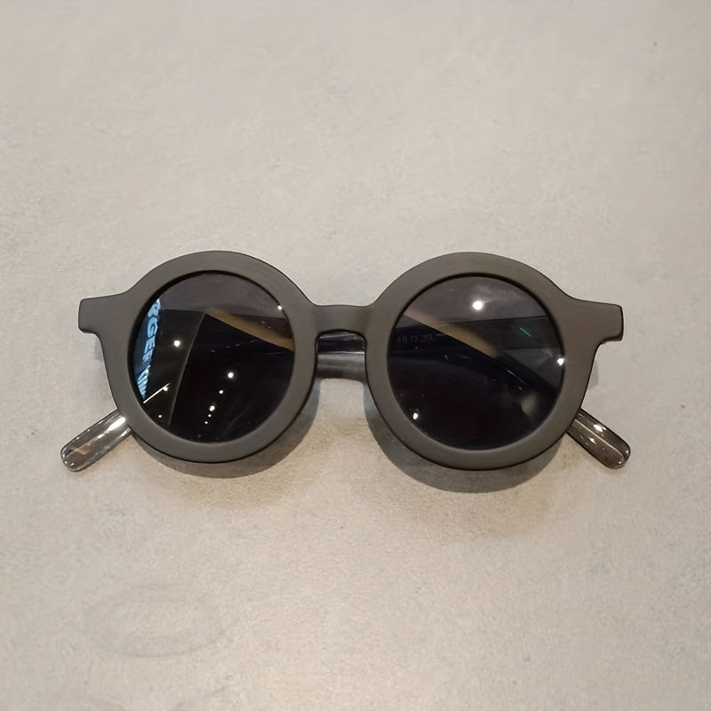 Kids Round Frame Sunglasses UV Protection for Girls and Boys