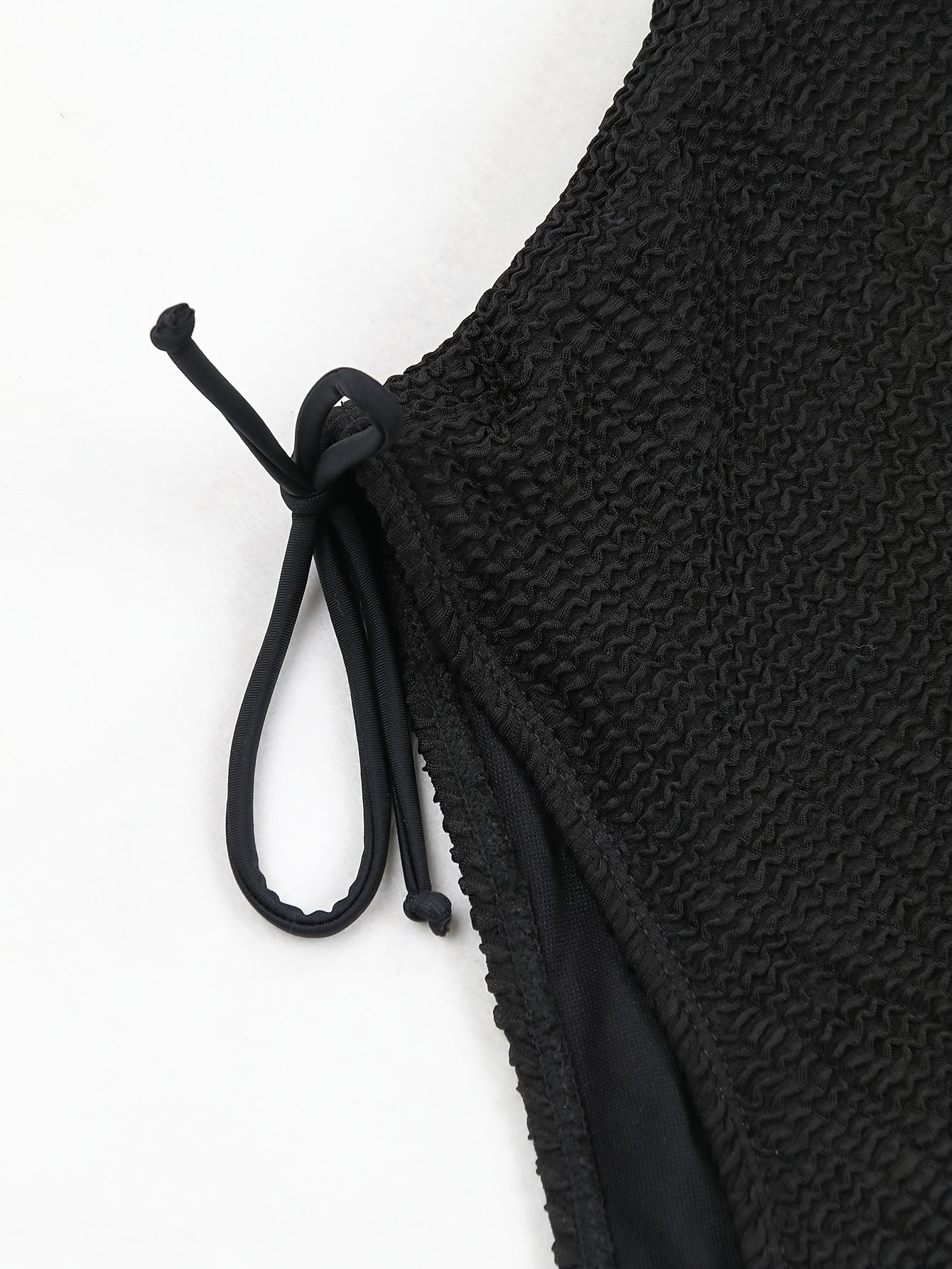 Sexy One Piece Swimsuit Ruched Crisscross Back