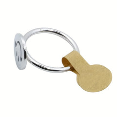 500pcs Roll Brown & Tag Stickers Jewelry Round Barbell Labels Dumbbell Labels