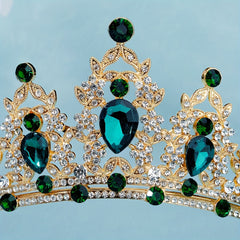 Rhinestone Crown Headband Tiara Hair Accessory Women