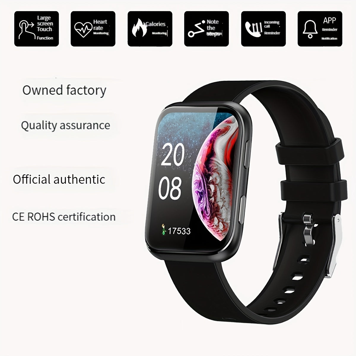 Kids Smart Watch Health Monitoring Call Reminder