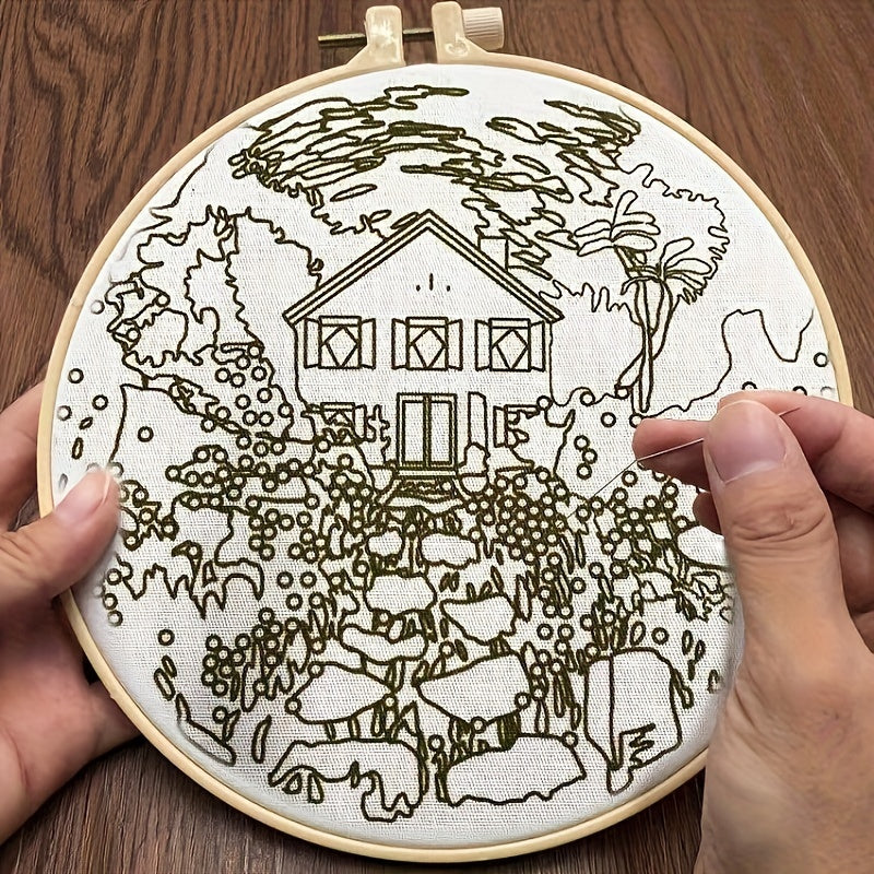 3D Beginner Fabrication DIY Embroidery Kit With Pattern