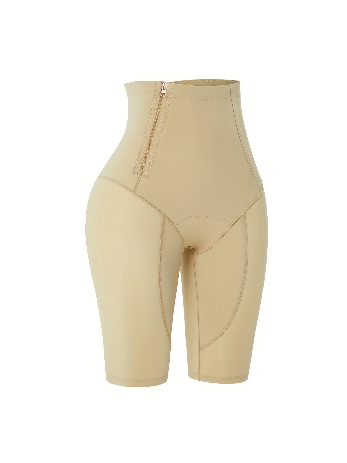 High Waist Tummy Control Butt Lifting Zipper Panties