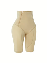 High Waist Tummy Control Butt Lifting Zipper Panties