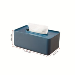 Desktop Tissue Storage Box for Home and Car Use