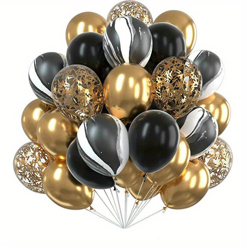 30pcs Colorful Paper Balloons Matte Latex Balloons Party Decoration