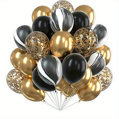30pcs Colorful Paper Balloons Matte Latex Balloons Party Decoration