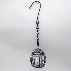 Decorative Bird Feeder for Garden, Hanging Food Dispenser for Wild Birds