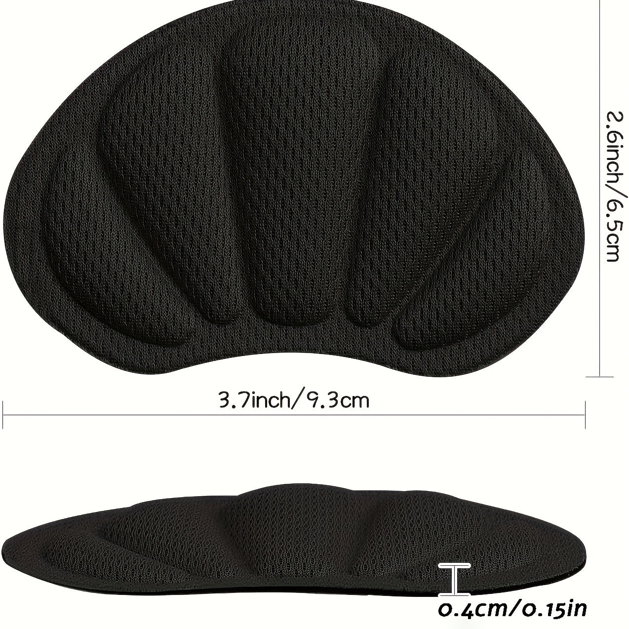 Self Adhesive Heel Cushion Pads Prevent Shoes Too Big For Women Men