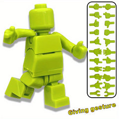12 Joint Movable Building Block Toy for Ages 8 - Perfect Gift