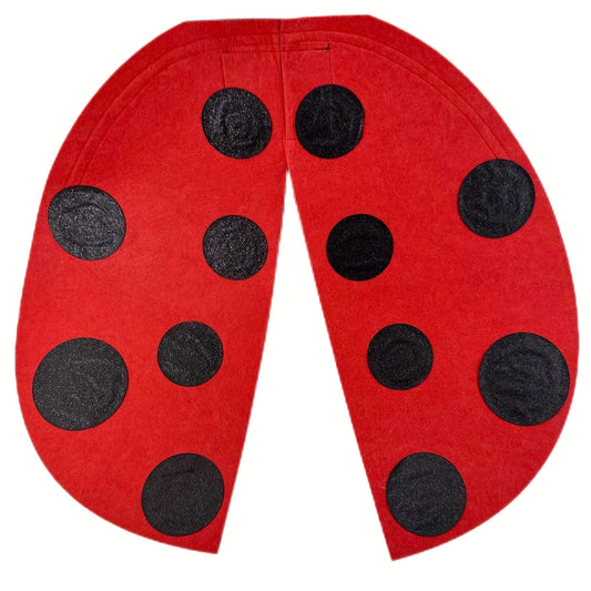 Ladybug Wing Costume Prop Set with Antenna Headband