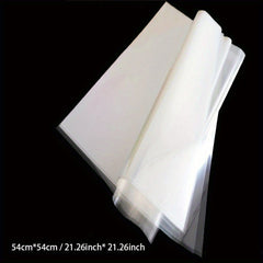 20pcs Transparent Flower Wrapping Paper Waterproof Plastic Roll