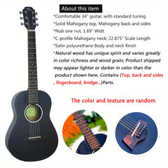 TG100MAX PLUS VI DARK KNIGHT Travel Guitar
